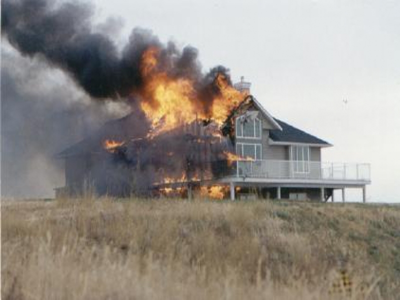 House on fire